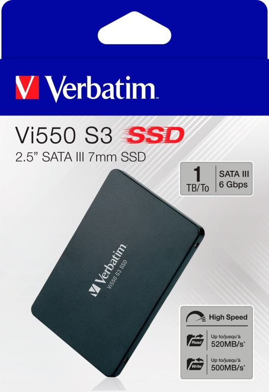 SSD disk Verbatim VI550 S3 2.5" SSD 1TB