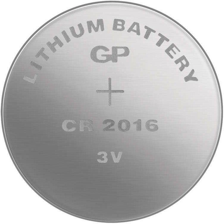 Knoflíková baterie GP Lithiová knoflíková baterie GP CR2016