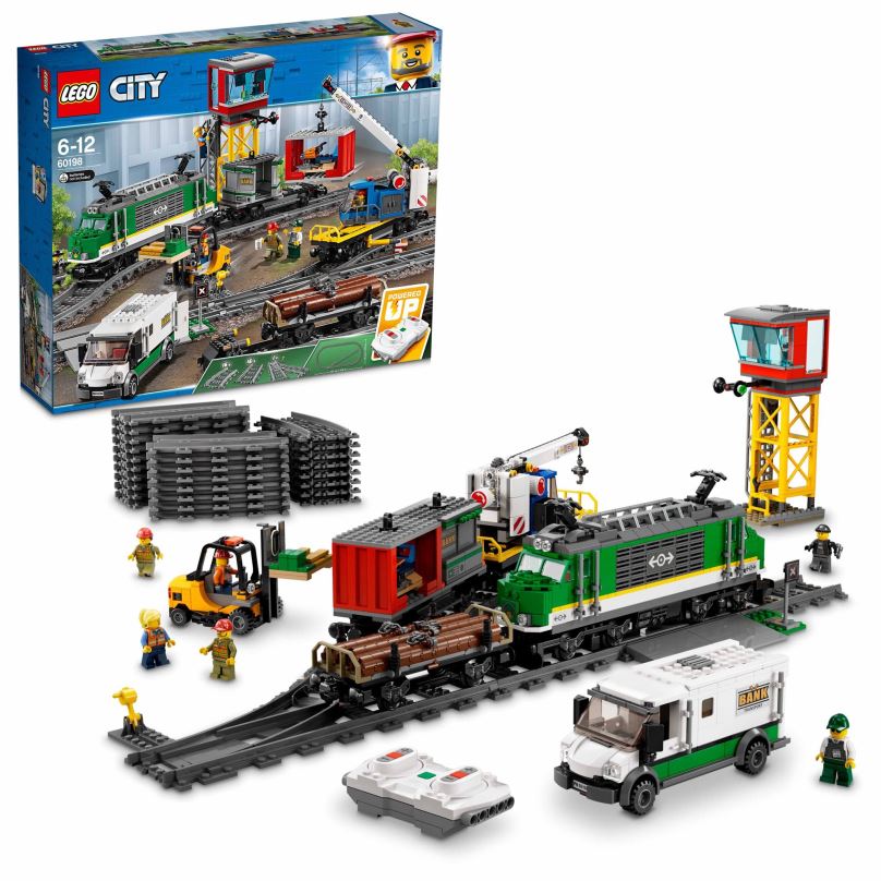 LEGO stavebnice LEGO® City Trains 60198 Nákladní vlak