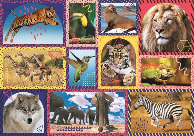 Puzzle Trefl Puzzle Animal Planet: Divoká příroda 1000 dílků