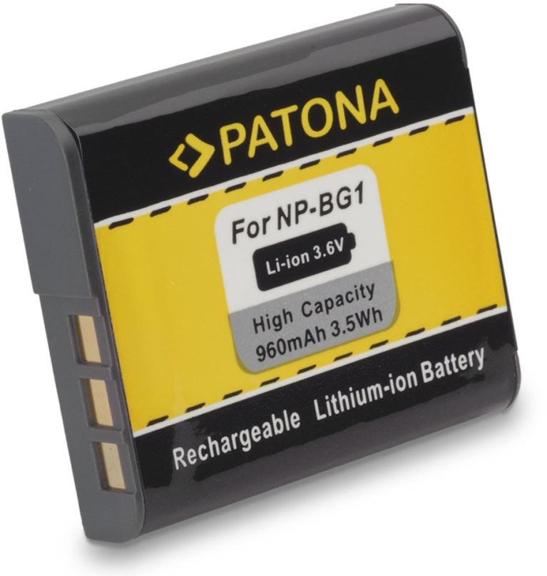 Baterie pro fotoaparát PATONA pro Sony NP-BG1 960mAh Li-ion