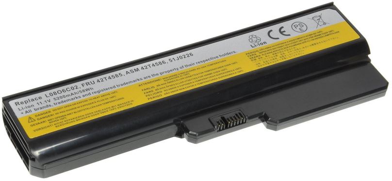 Baterie do notebooku Avacom za Lenovo G550, IdeaPad V460 series Li-ion 11.1V 5200mAh/ 56Wh