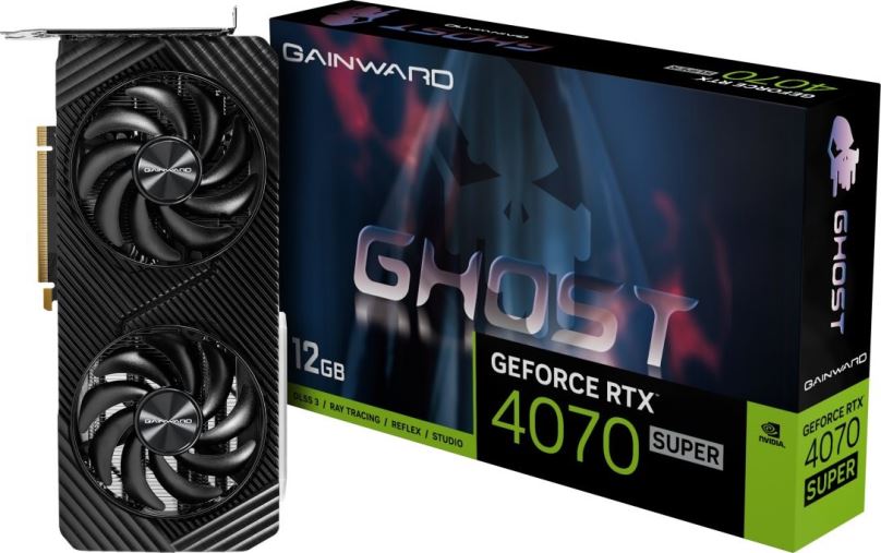 Grafická karta GAINWARD GeForce RTX 4070 SUPER Ghost 12GB GDDR6X
