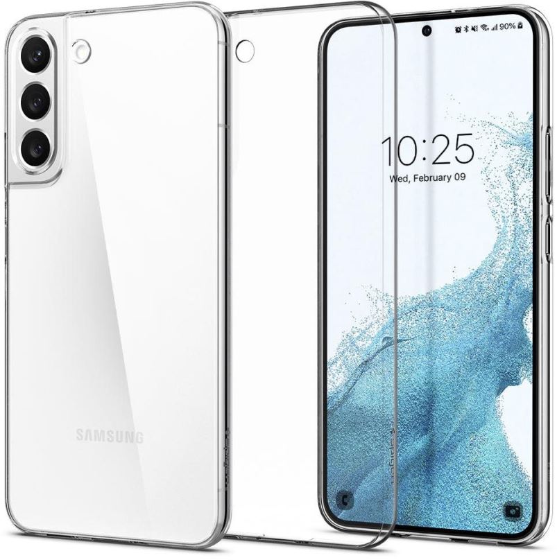 Kryt na mobil Spigen Air Skin Crystal Clear Samsung Galaxy S22