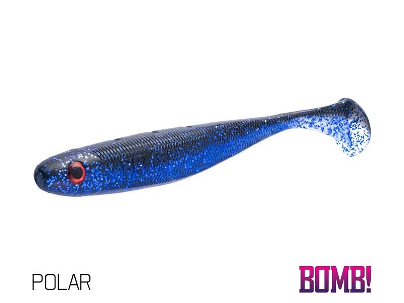 Delphin Gumová nástraha BOMB! Rippa 10cm Polar 5ks