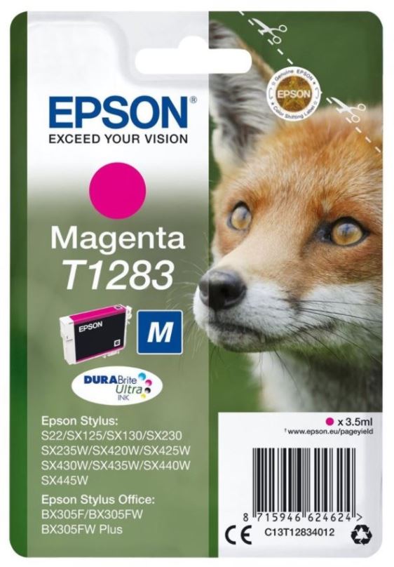 Cartridge Epson T1283 purpurová