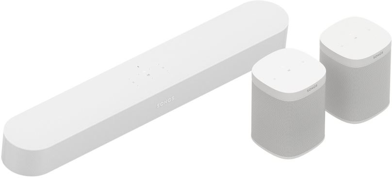 Domácí kino Sonos Beam 5.0 Surround set bílý