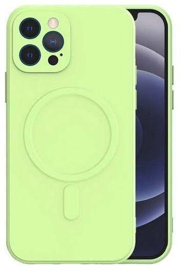 Kryt na mobil TopQ iPhone 13 Pro s MagSafe zelený 66906