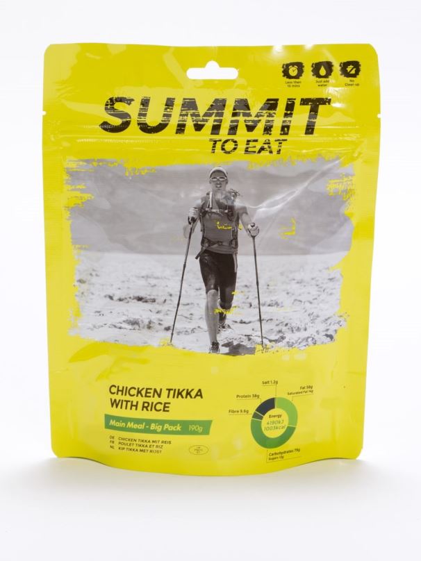 MRE Summit To Eat - Kuře Tikka s rýží - big pack