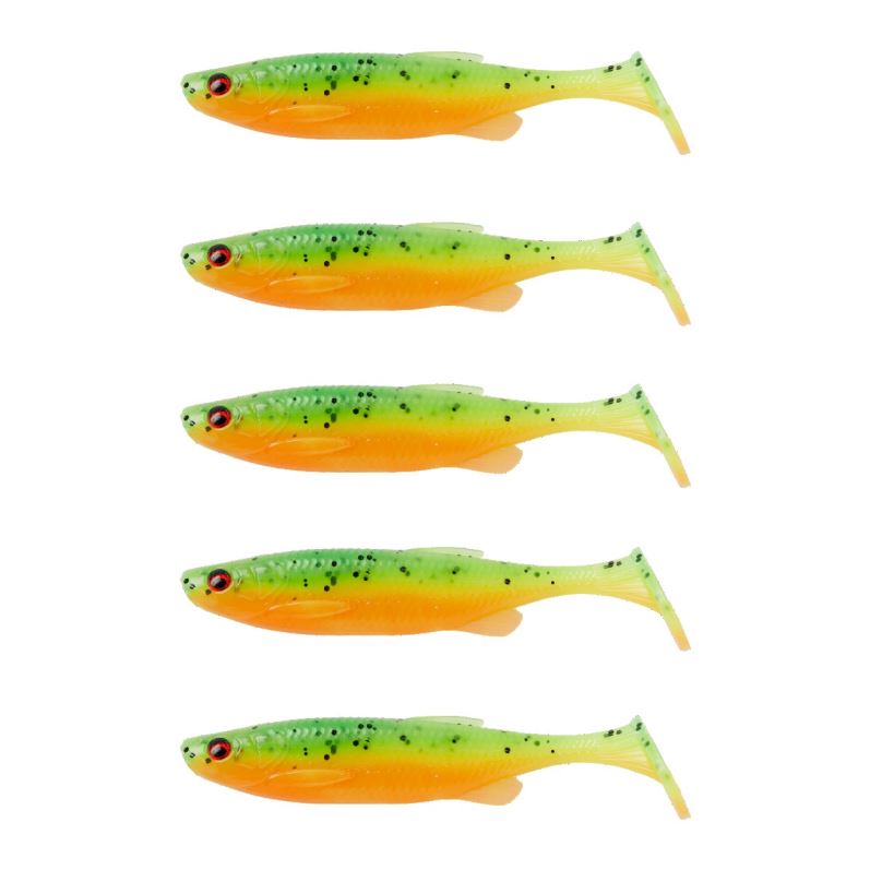 Savage Gear Gumová nástraha Fat Minnow T-Tail 13cm 20g Firecracker 5ks