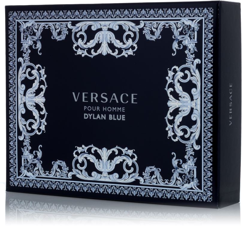 Dárková sada parfémů VERSACE Dylan Blue Pour Homme 2023 EdT Set 150 ml