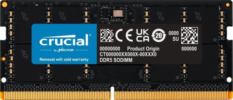 Operační paměť Crucial SO-DIMM 16GB DDR5 4800MHz CL40