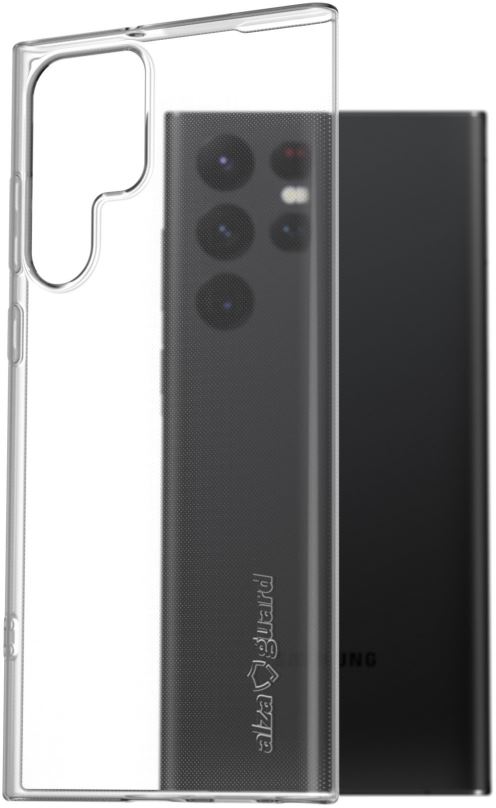Kryt na mobil AlzaGuard Crystal Clear TPU case pro Samsung Galaxy S22 Ultra