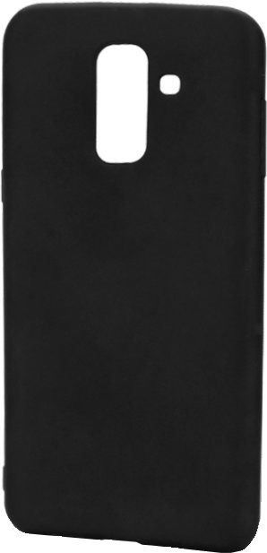 Kryt na mobil Epico Silk Matt pro Samsung Galaxy A6+ (2018) , černý