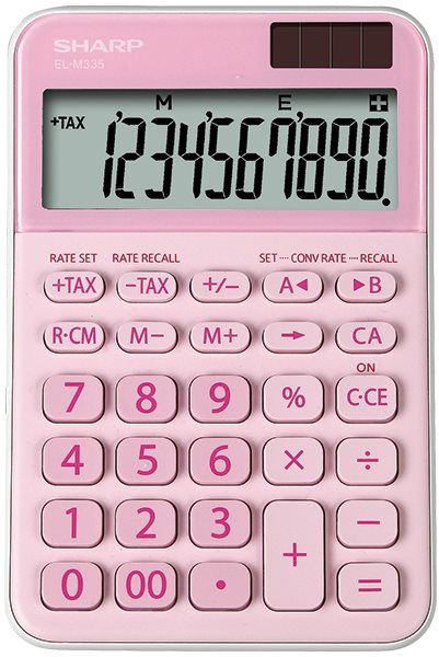 Kalkulačka SHARP EL M 335 růžová