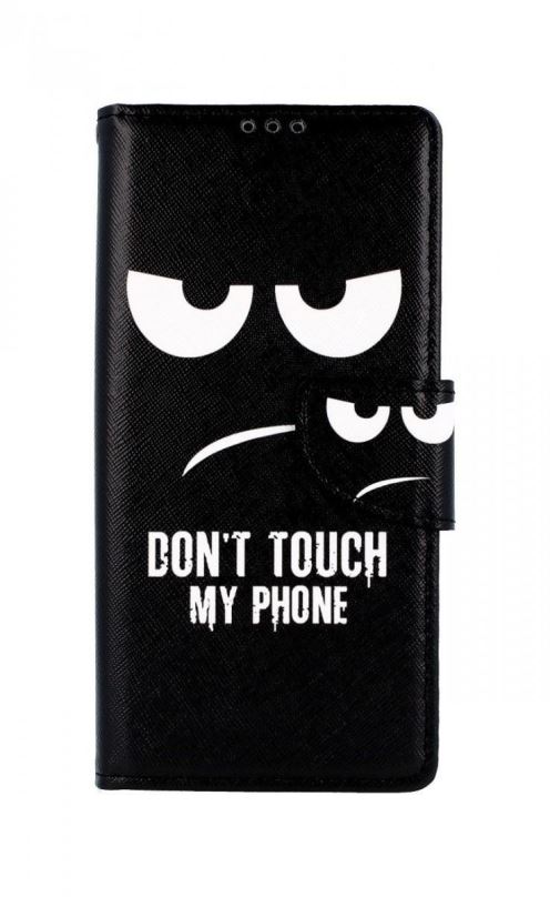 Kryt na mobil TopQ Xiaomi Redmi Note 9 Pro knížkový Don't Touch 50626