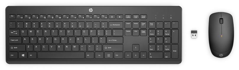 Set klávesnice a myši HP 230 Wireless Keyboard & Mouse - CZ/SK