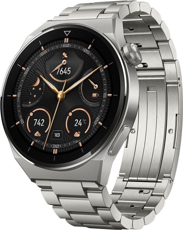 Chytré hodinky Huawei Watch GT 3 Pro 46 mm Titanium Strap