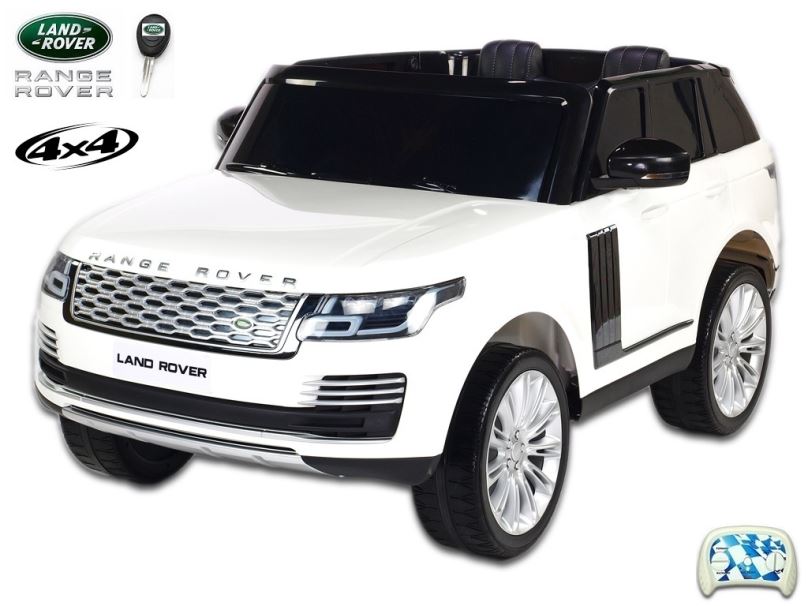 Elektrické auto pro děti Range Rover HSE, bílý