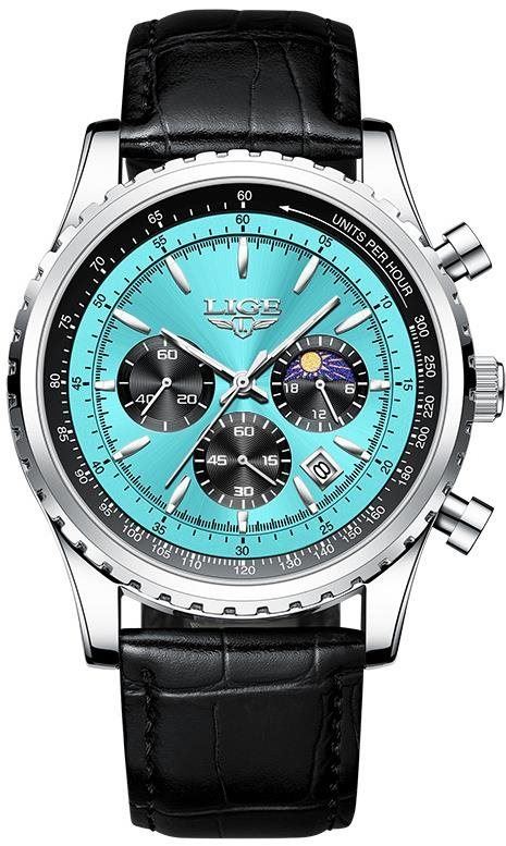 Pánské hodinky Lige Man 8989-8 lake blue