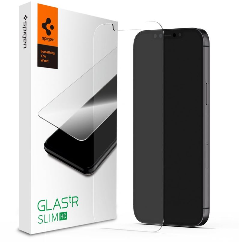 Ochranné sklo Spigen Glas tR HD 1 Pack iPhone 12 mini