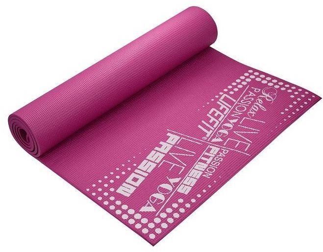 Podložka na cvičení Lifefit Slimfit Plus gymnastická bordó