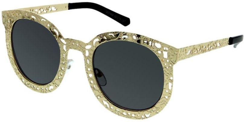 Sluneční brýle OEM Sluneční brýle oválné Vintage zlaté