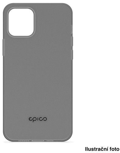 Kryt na mobil Epico Silicone Case iPhone X/XS - černé transparentní