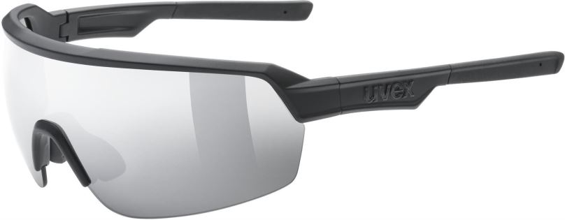 Cyklistické brýle Uvex sportovní brýle 227 black mat/mir.silver