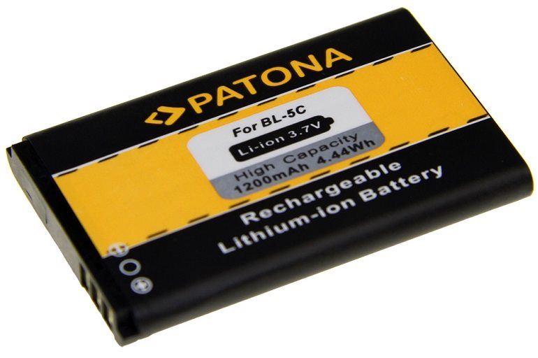 Baterie pro mobilní telefon PATONA pro Nokia BL-5C 1200mAh 3,7V Li-Ion