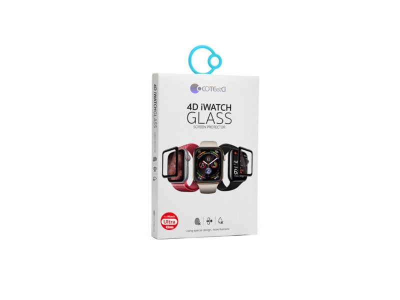 COTECi ochranná tvrzená Black Edge pro Apple Watch Ultra 49mm