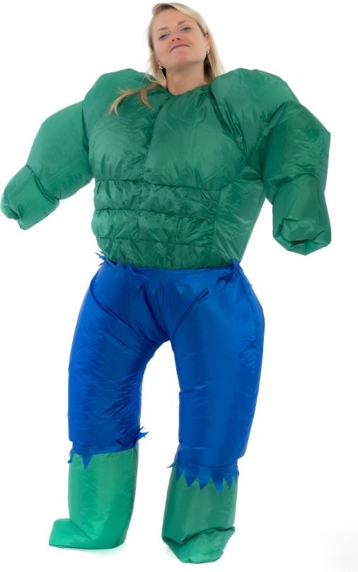 Kostým Nafukovací kostým pro dospělé  The Hulk