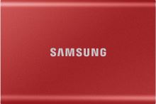 Externí disk Samsung Portable SSD T7 500GB červený