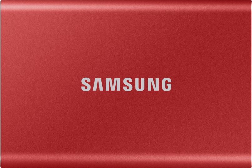 Externí disk Samsung Portable SSD T7 červený