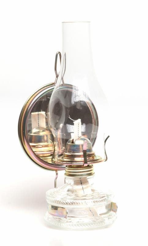 Svítilna Petrolejová lampa Eagle B zrcadlová 32 cm
