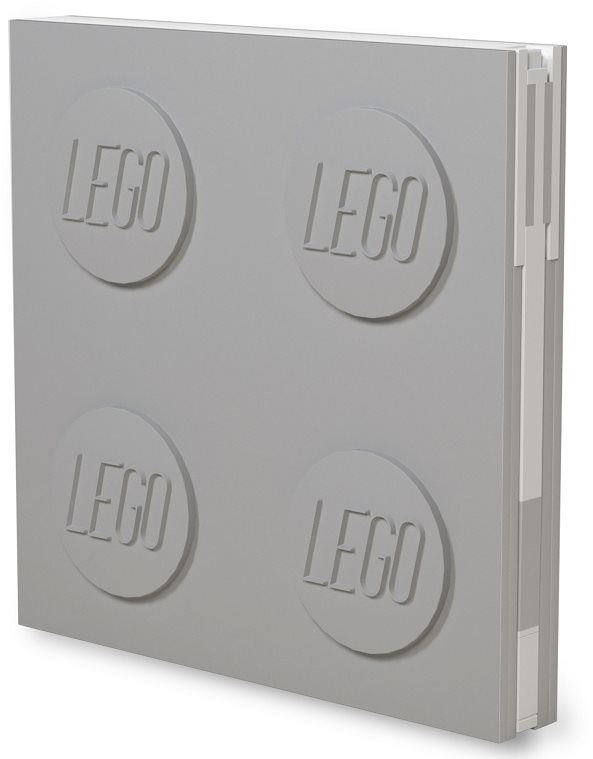 Zápisník LEGO Zápisník - šedý