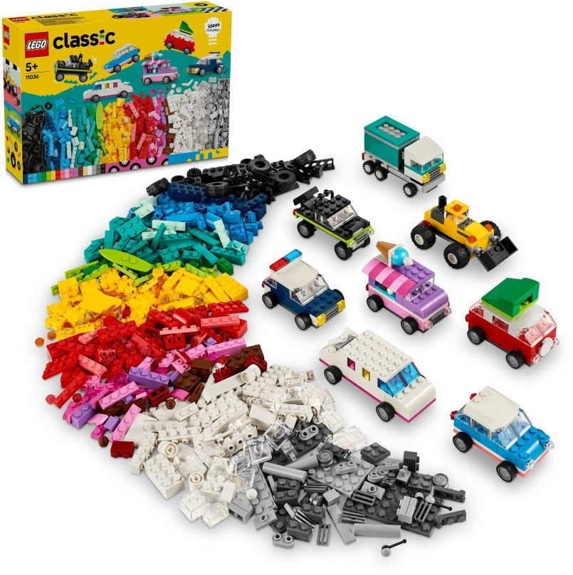 LEGO stavebnice LEGO® Classic 11036 Tvořivá vozidla