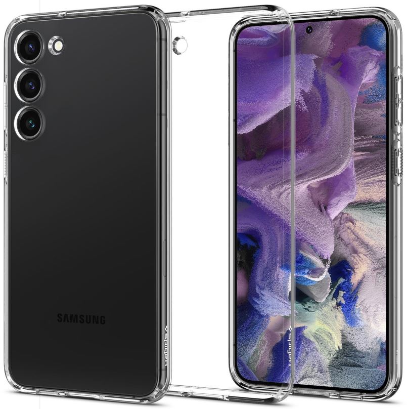Kryt na mobil Spigen Liquid Crystal Clear Samsung Galaxy S23+