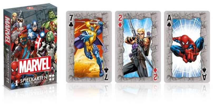 Karetní hra Marvel - Number One - hrací karty