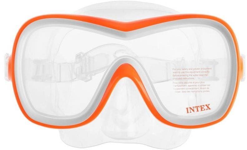 Potápěčské brýle INTEX 55978 wave rider mask oranžová