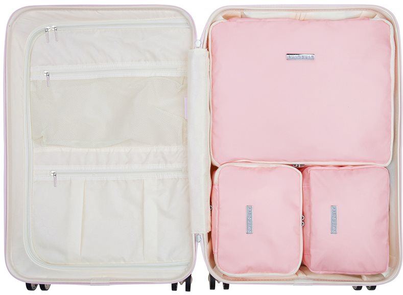 Packing Cubes Suitsuit sada obalů Perfect Packing system vel. M Pink Dust