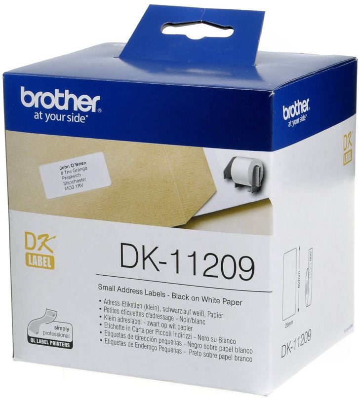 Papírové štítky Brother DK-11209