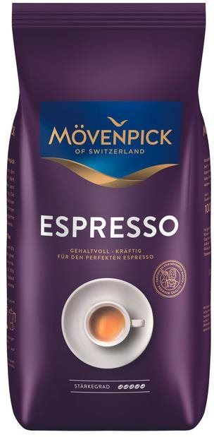Káva MÖVENPICK of SWITZERLAND Espresso 1000g zrno retail