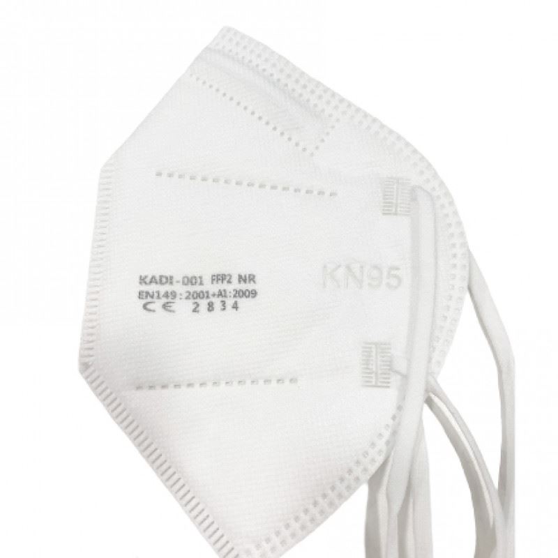KADI respirátor s univerzální velikostír FFP2 NR, bílý, 20ks