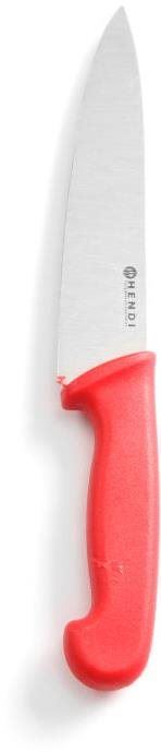 Kuchyňský nůž HENDI, nůž kuchařský, červený, 240 mm