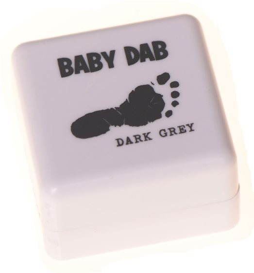Sada na otisky Baby Dab na dětské otisky - šedá