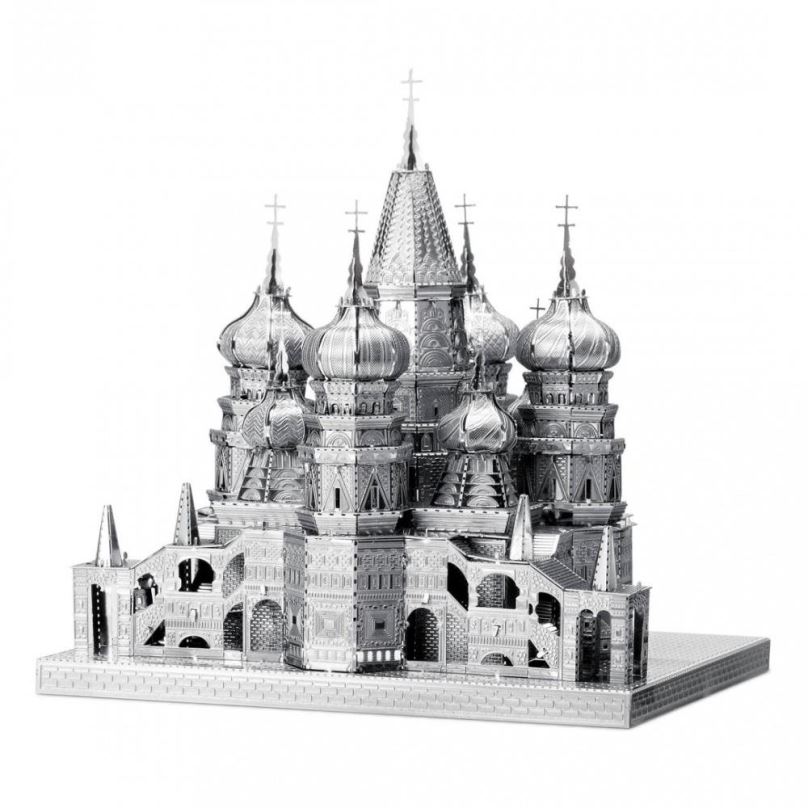 3D puzzle Metal Earth 3D puzzle Chrám Vasila Blaženého (ICONX)