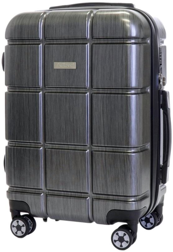Cestovní kufr T-class 2222, vel. M, TSA zámek, (šedá), 55 x 36 x 21cm