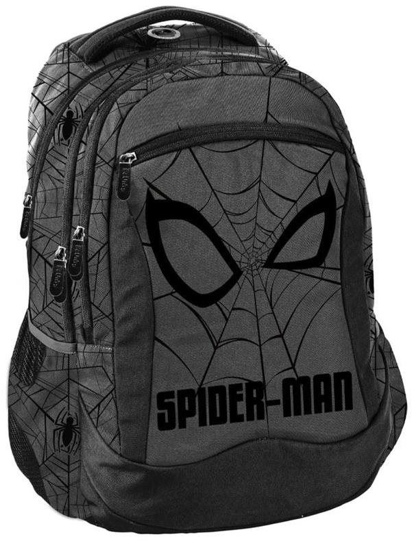 Školní batoh PASO Spiderman, Šedý