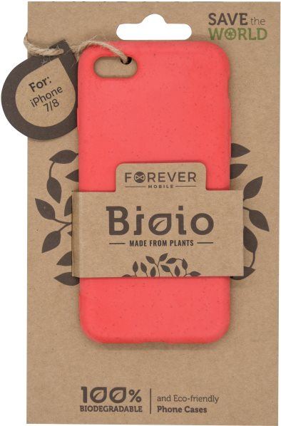 Kryt na mobil Forever Bioio pro iPhone 7/8/SE (2020) červený